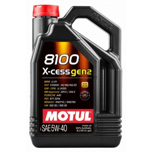 Mühərrik Yağı / 8100 X-CESS GEN2 5W40 4L